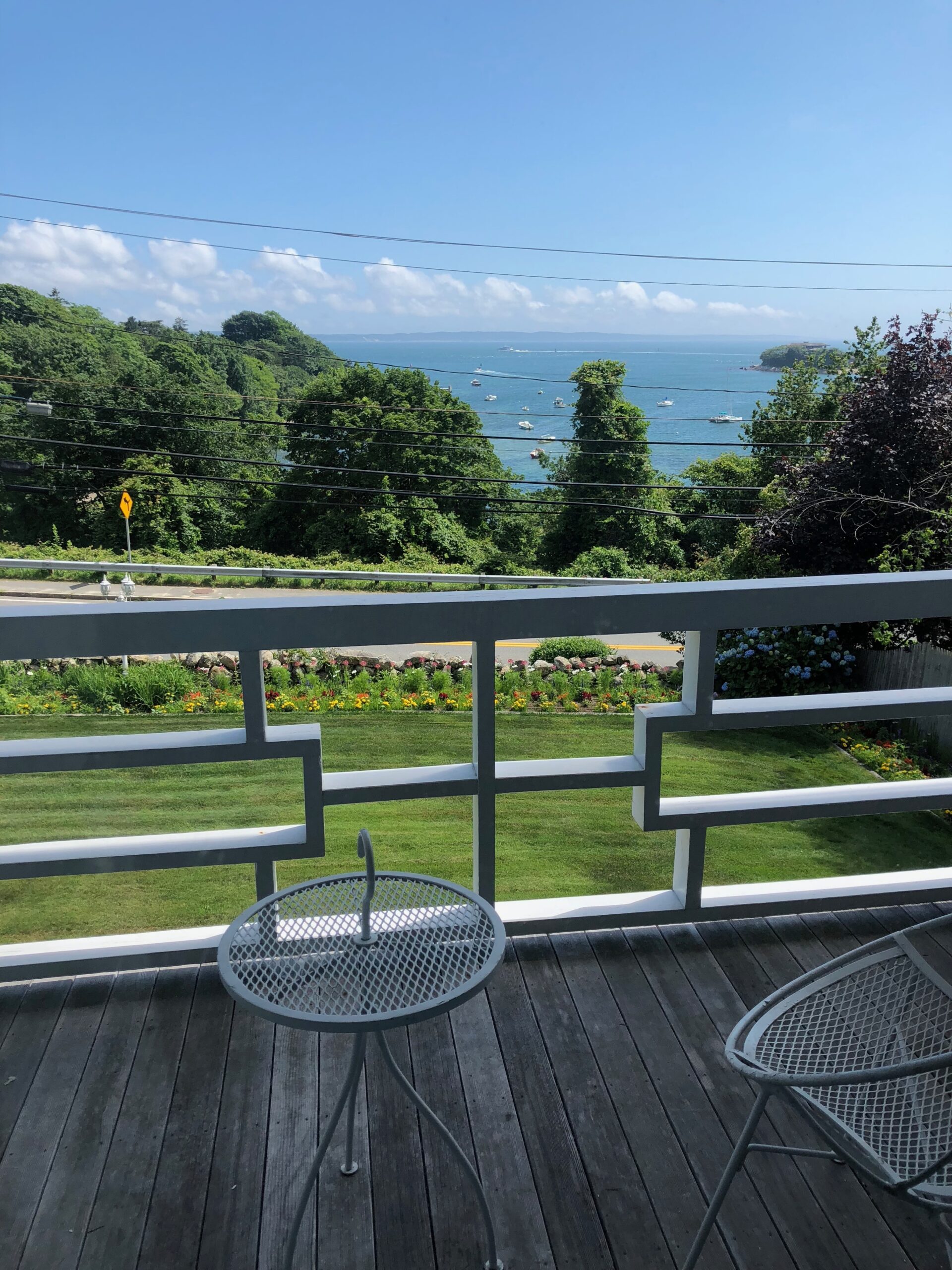 View from our Inn