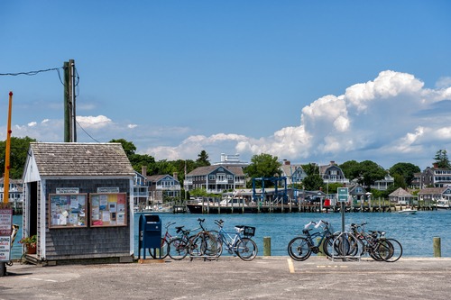 biking on Martha's Vineyard